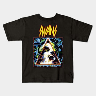 Hysteria -swans Kids T-Shirt